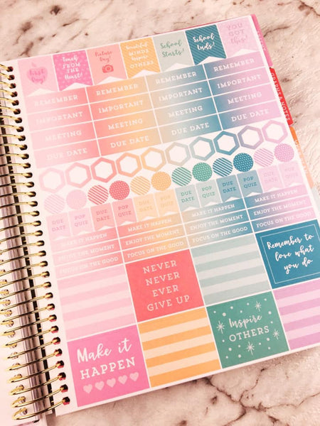 Recollections - Medium - Future of the World Teacher Hardcover Spiral Planner