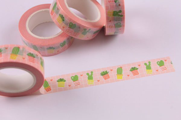 Cactus Pots Washi Tape