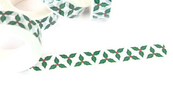 Christmas Holly washi tape