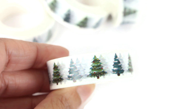 Christmas Trees washi tape