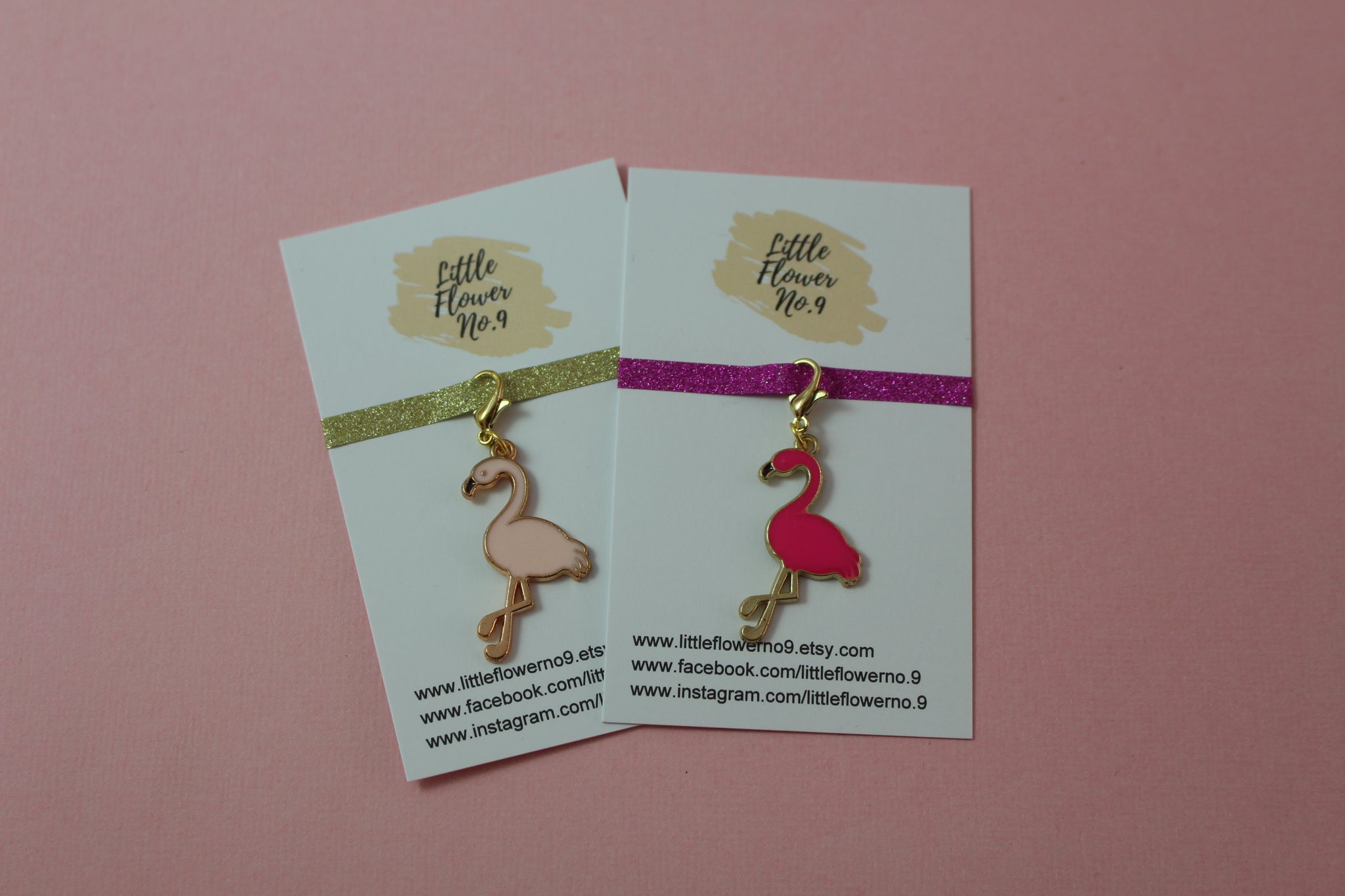 Flamingo Planner Charm