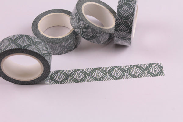 Green Fronds Washi Tape