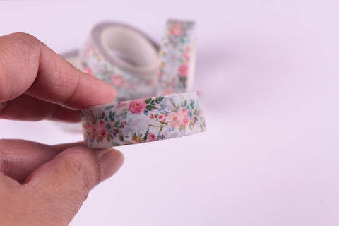 Delicate Floral Washi Tape
