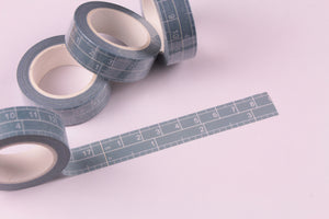 Inches and CMs, Measure tape Washi Tape, BuJo series washi tape