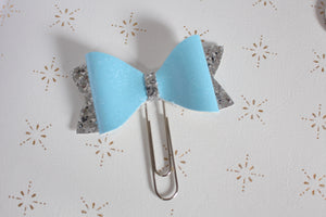Ice Queen Planner Bow Clip