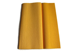 Gloria Doublette Crepe paper / Double sided crepe paper - Light Yellow & Yellow