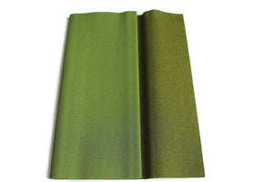 Gloria Doublette Crepe paper / Double sided crepe paper - Olive & Light Olive