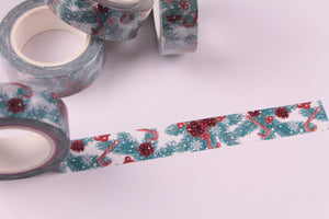 Pinecones and Candy Canes washi tape