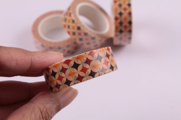 Retro Autumn Vibes Washi Tape