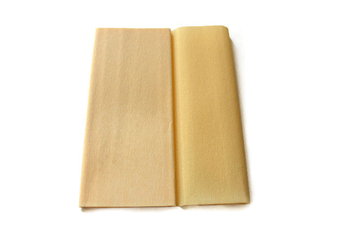 Gloria Doublette Crepe paper / Double sided crepe paper - Vanilla & Chiffon