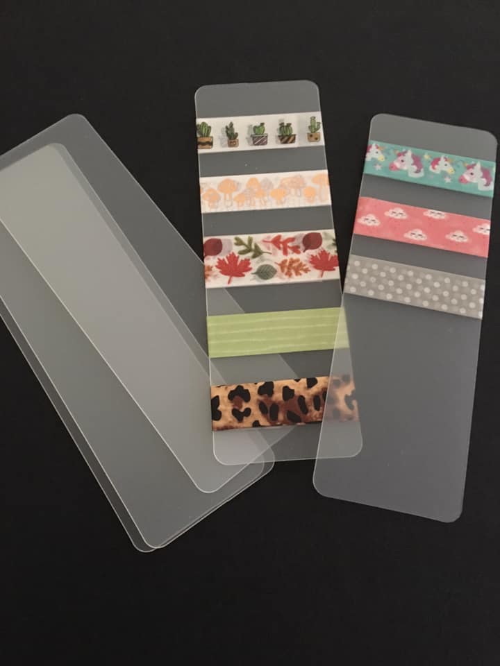 Washi Tape Sample Cards - Set of 5