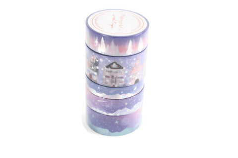 Winter Warmers Washi Tape - Violet